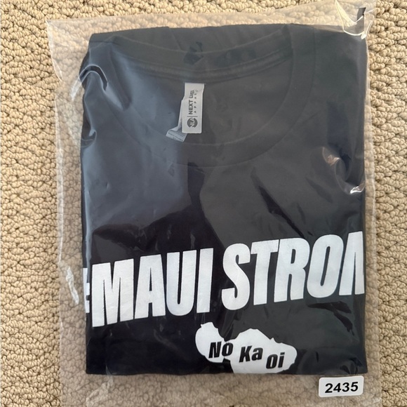 Maui Strong No Ka Oi - All Hawaii Stand Together Tee Shirt Men XL - Picture 4 of 6